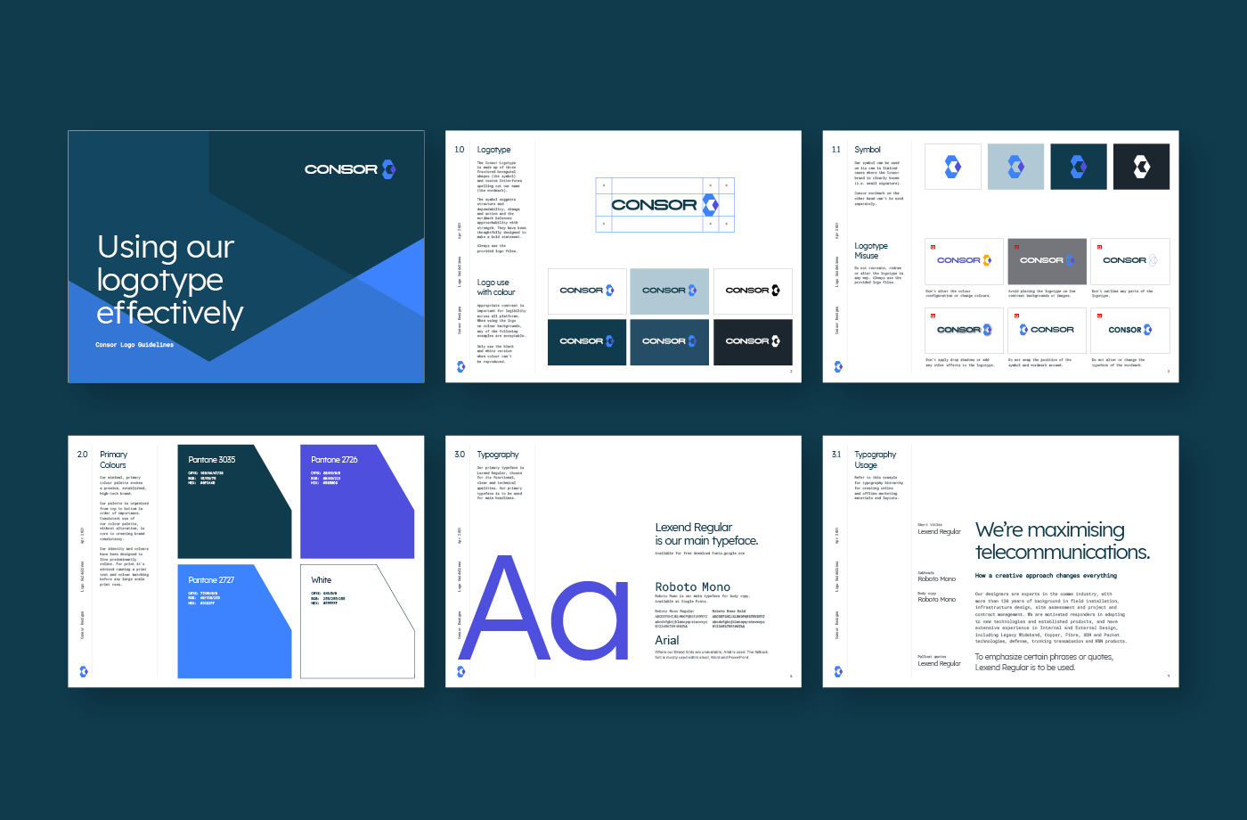 Style Guide Design Brisbane, Studeo Branding, Consor Designs