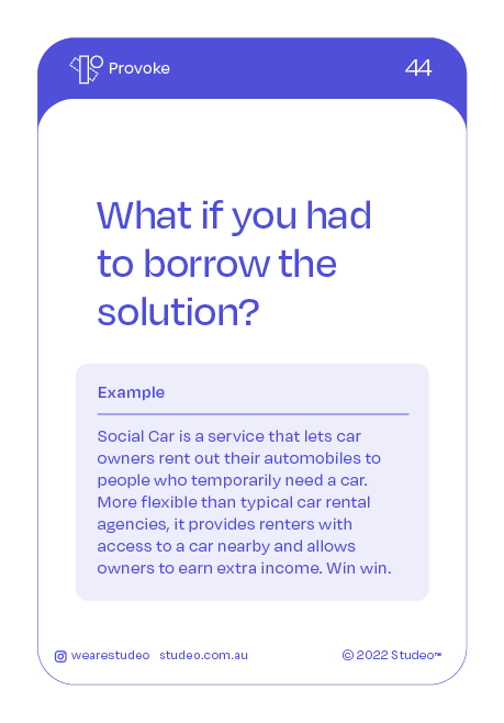 Get Ideas™ Deck. Studeo Brand Strategy Brisbane Australia