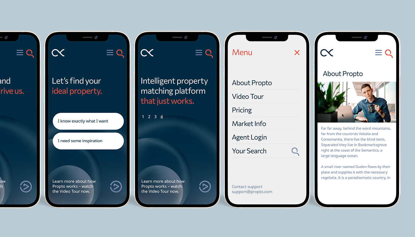 Property Proptech Startup Branding Brisbane, Studeo Branding, Propto